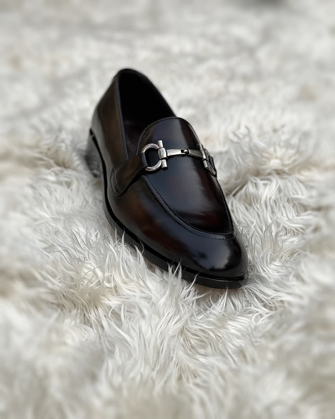 Leather shoes