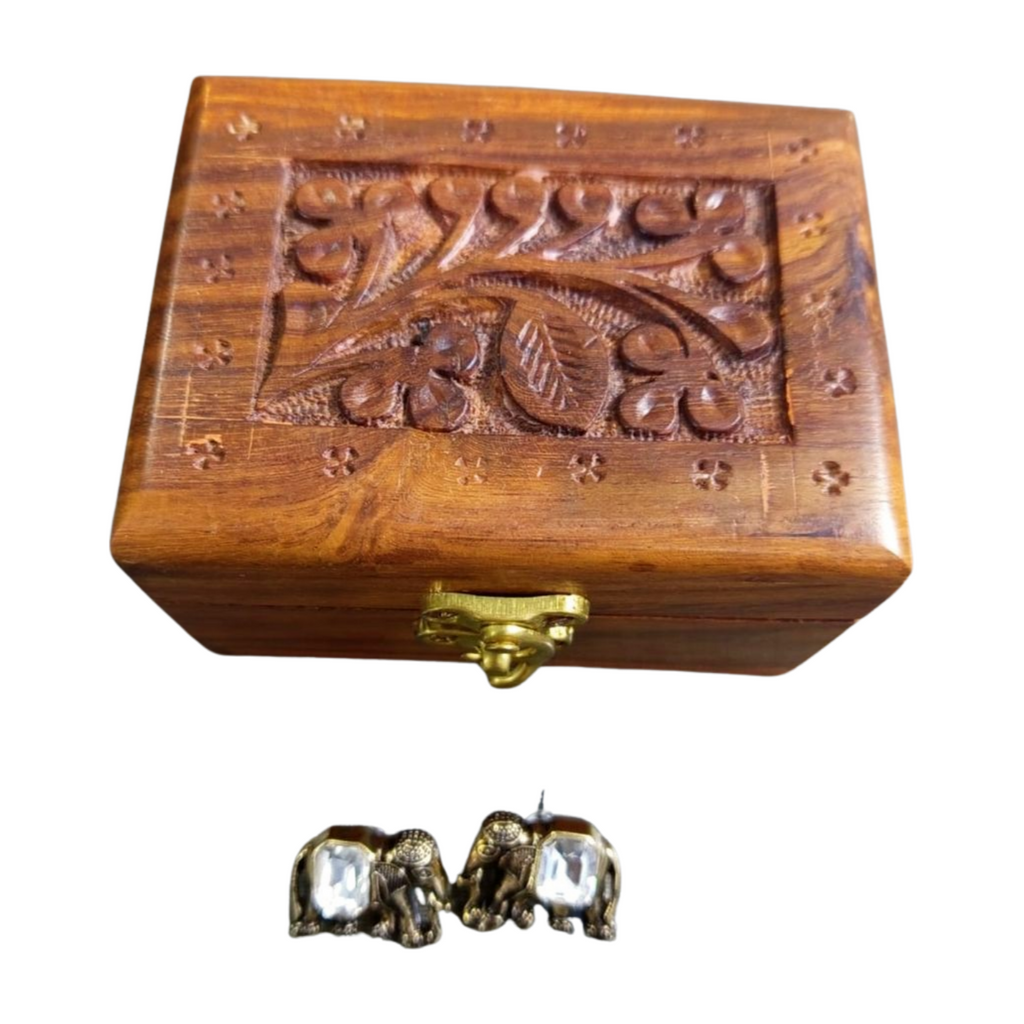 Small Wooden Trinket Box